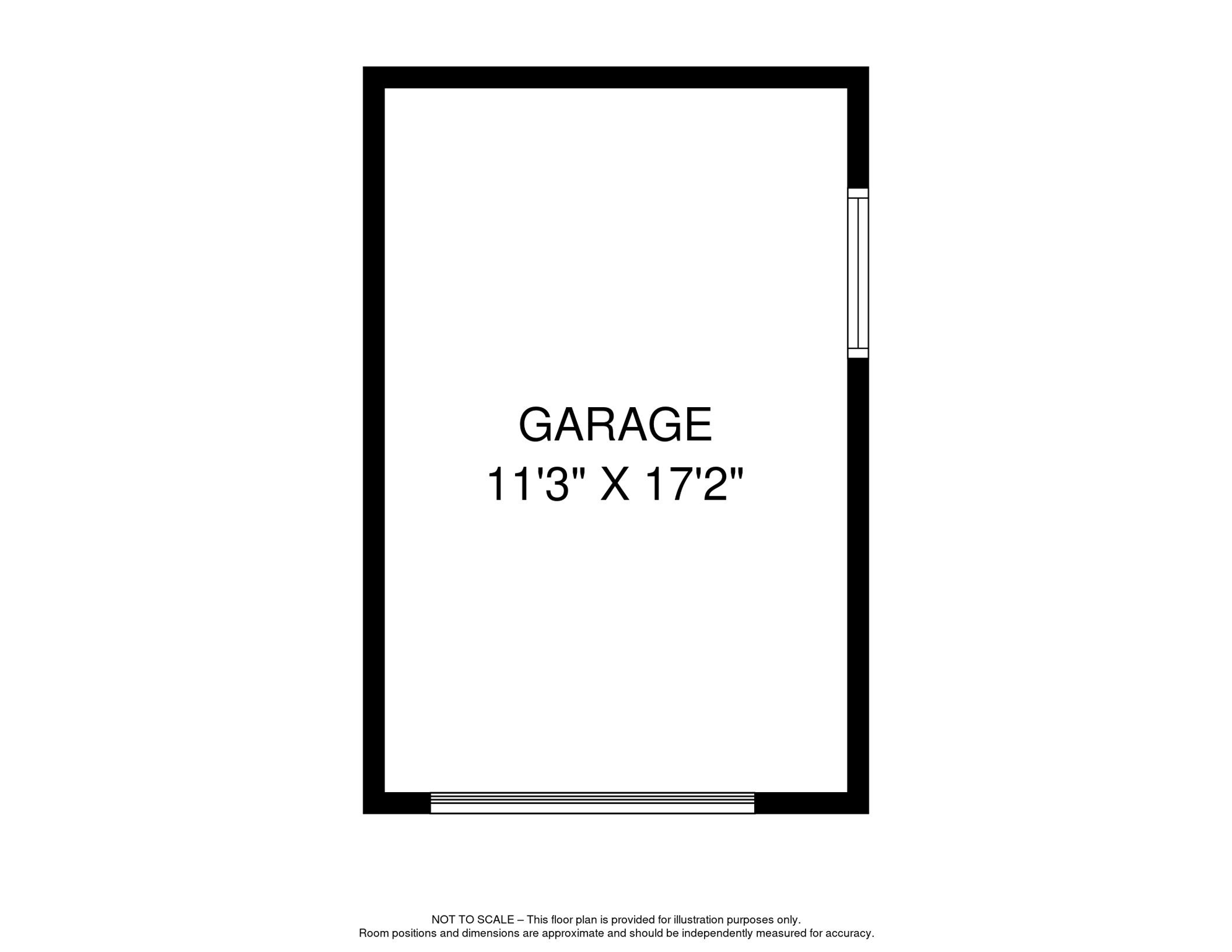 Detached garage