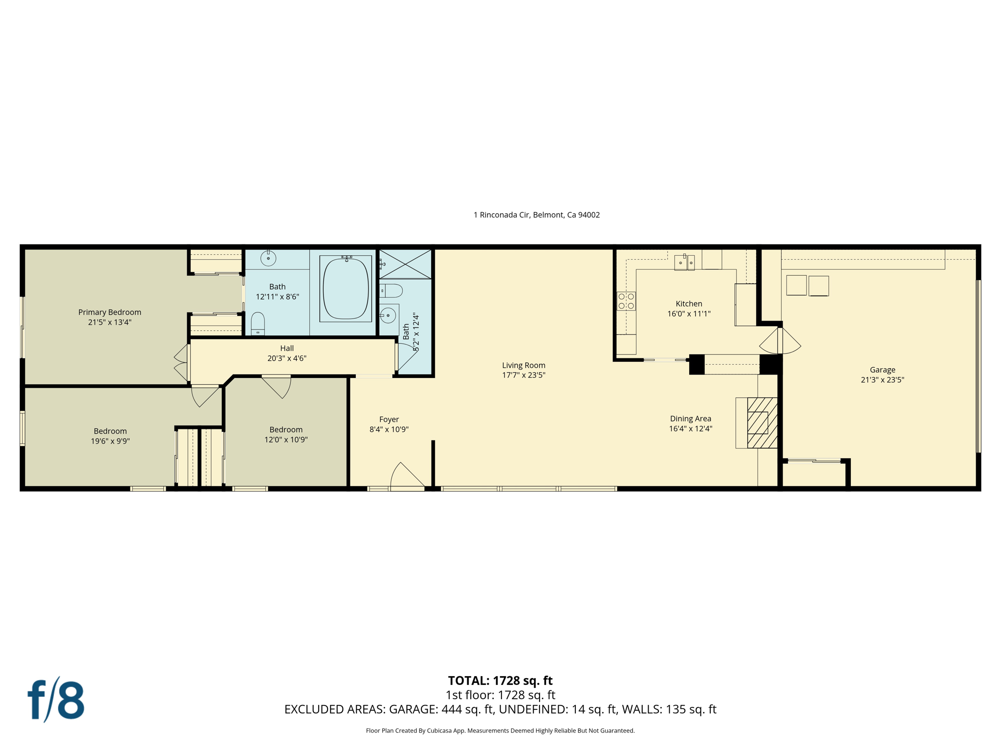 1 Rinconada Cir, Belmont, CA 94002 - FP