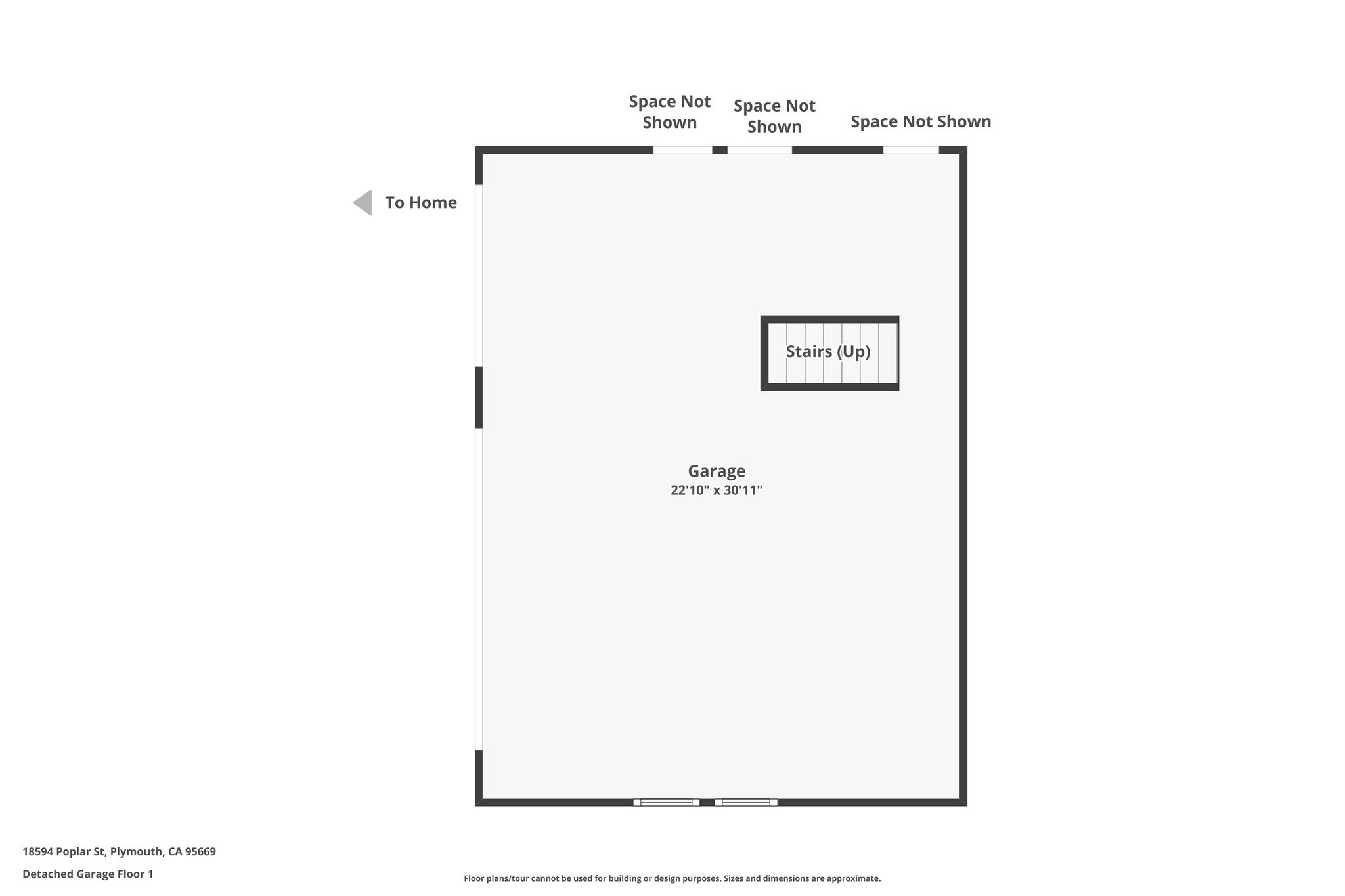 Detached Garage Floor 1