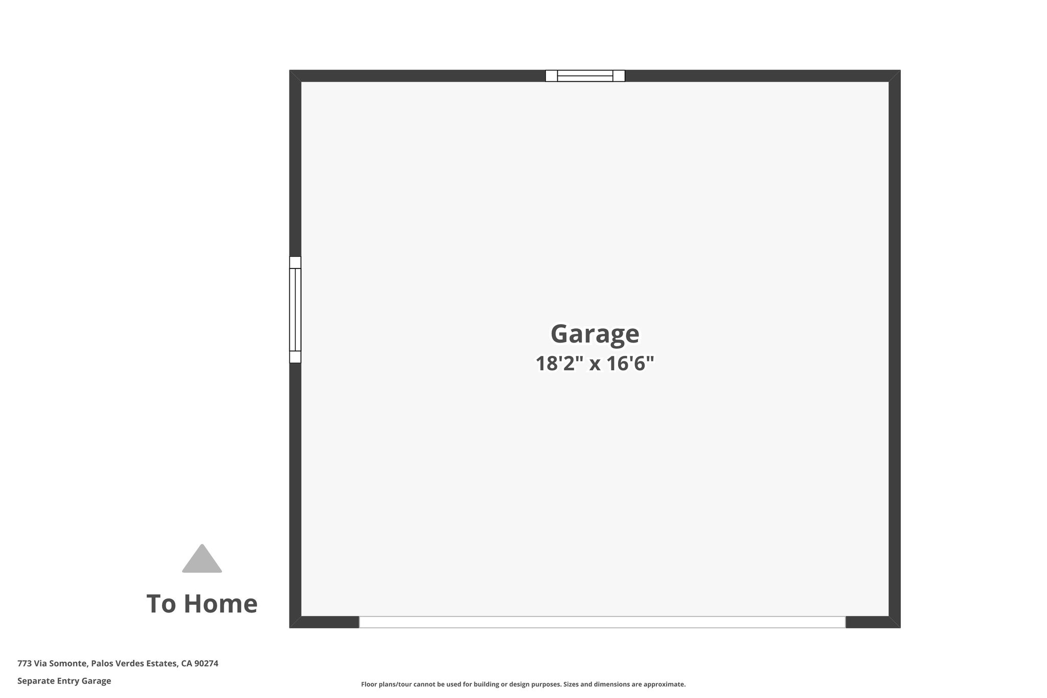 Separate Entry Garage