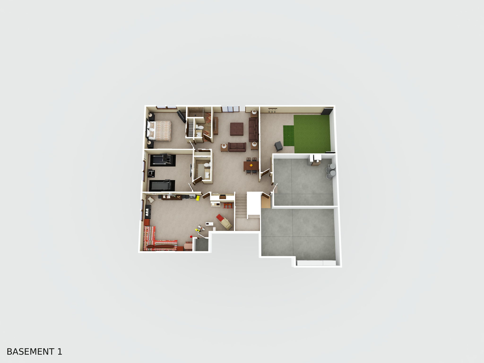 Lower Level - 3D