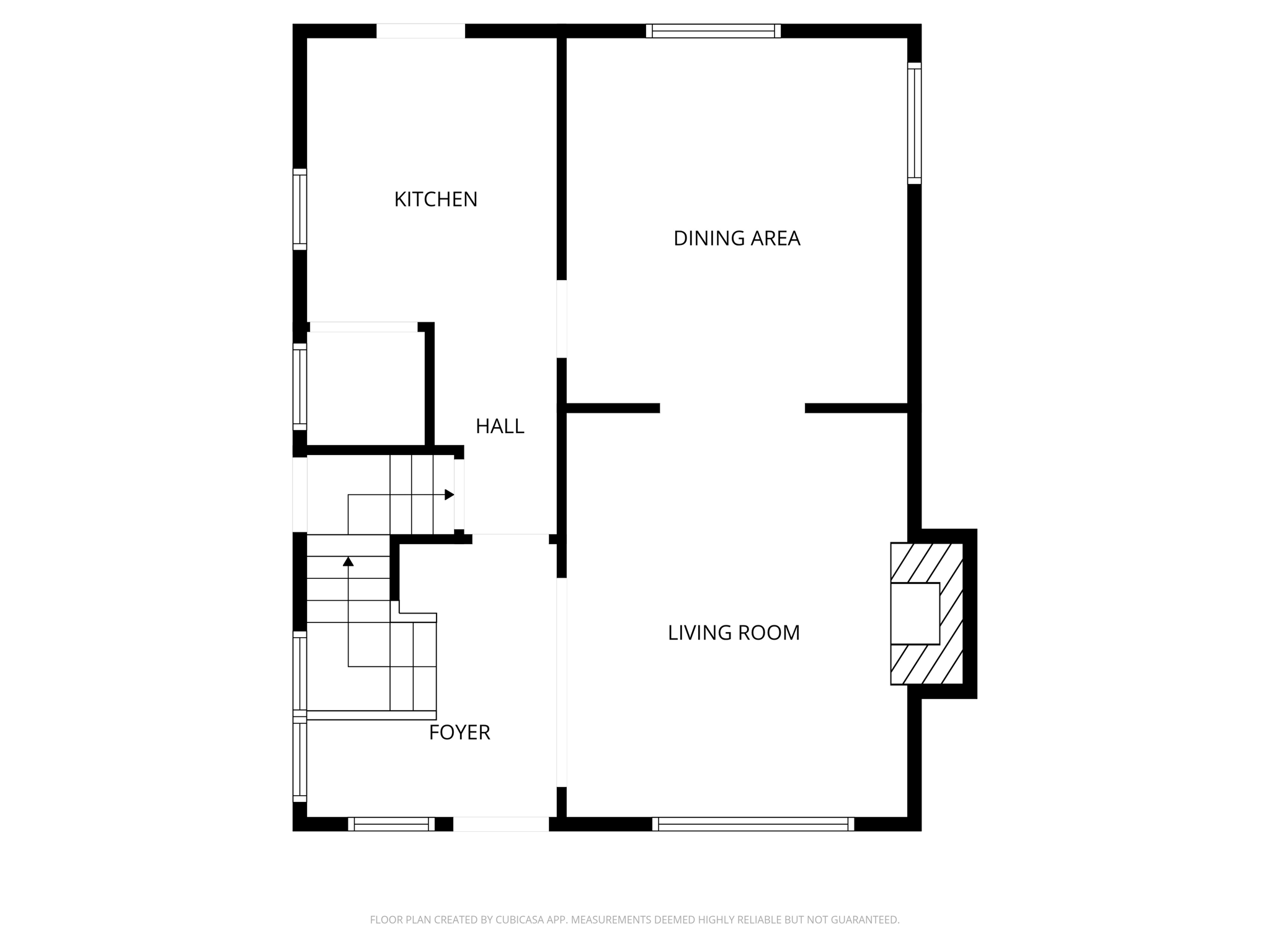 Floorplan #2 no dimensions