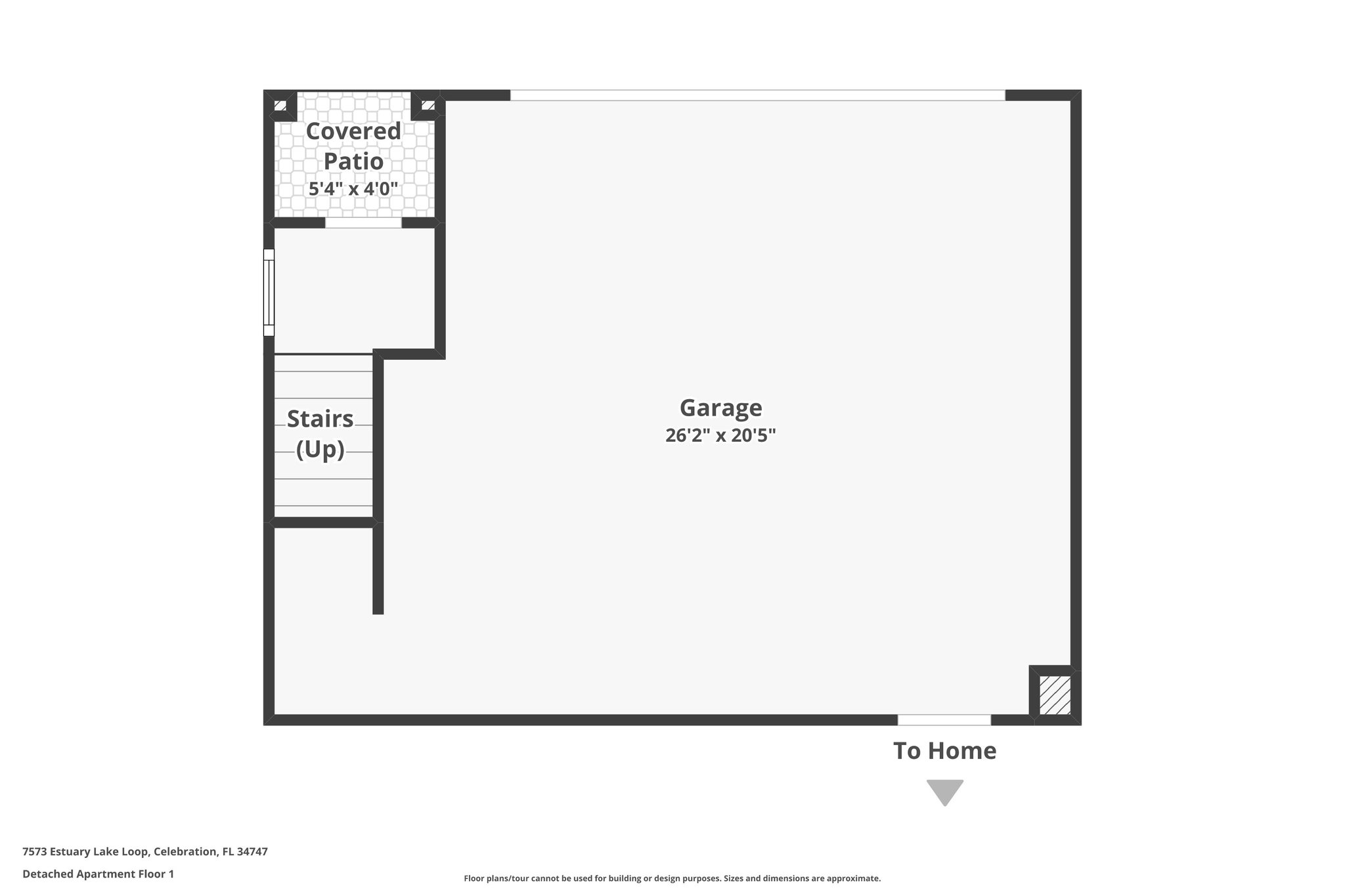 Detached Apartment Floor 1