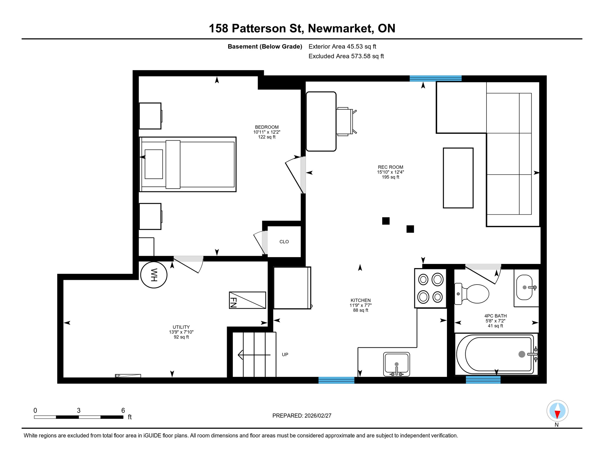 Basement (with totals)