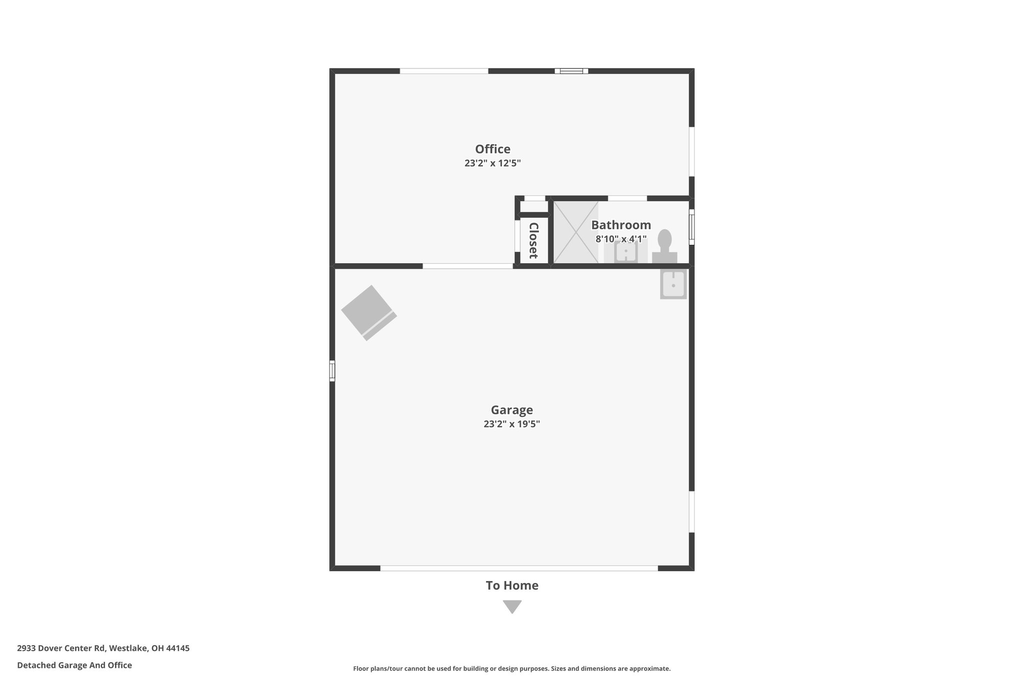 Detached Garage And Office