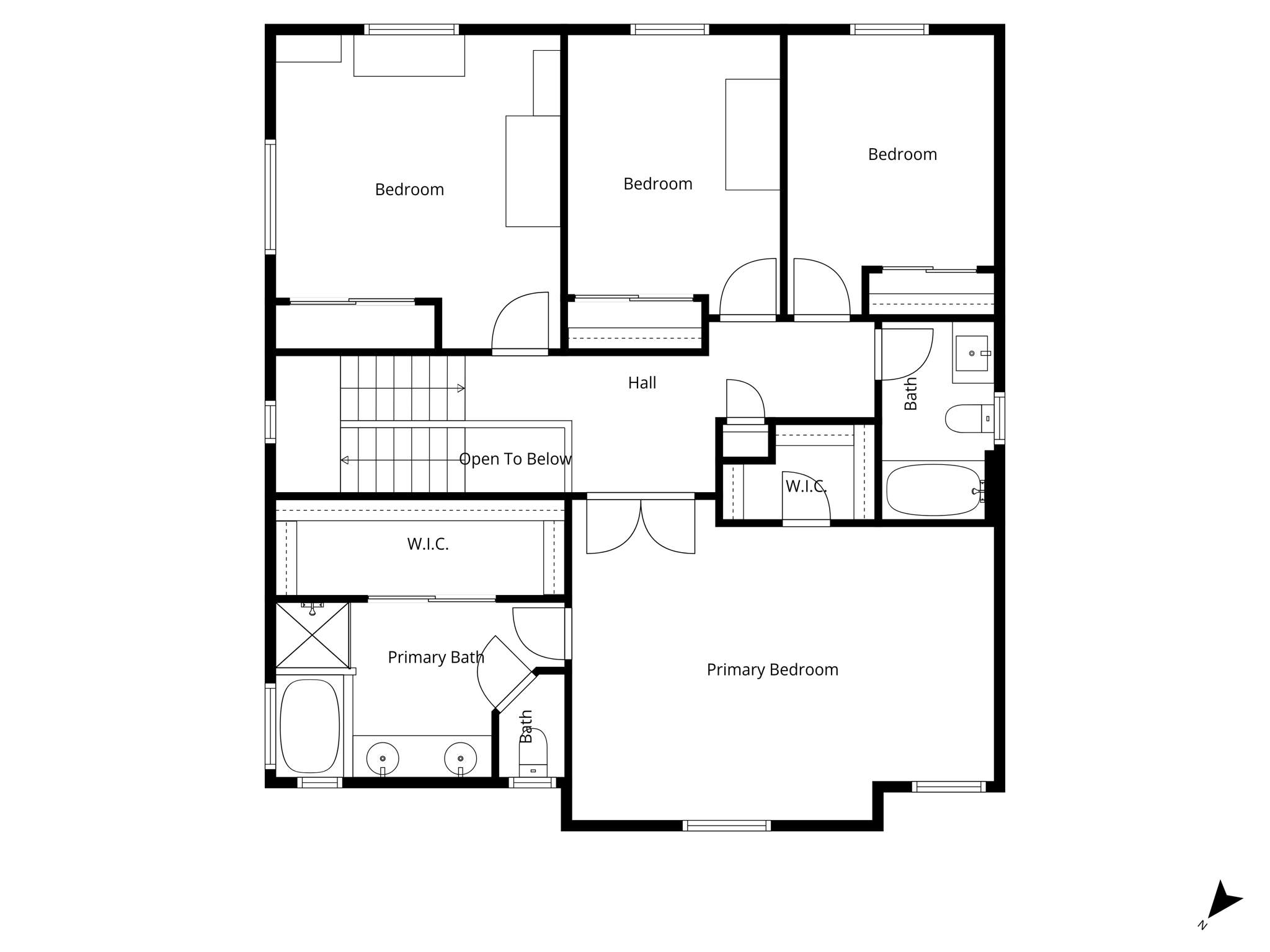 2nd Floor without dimensions