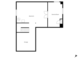 Basement without dimensions