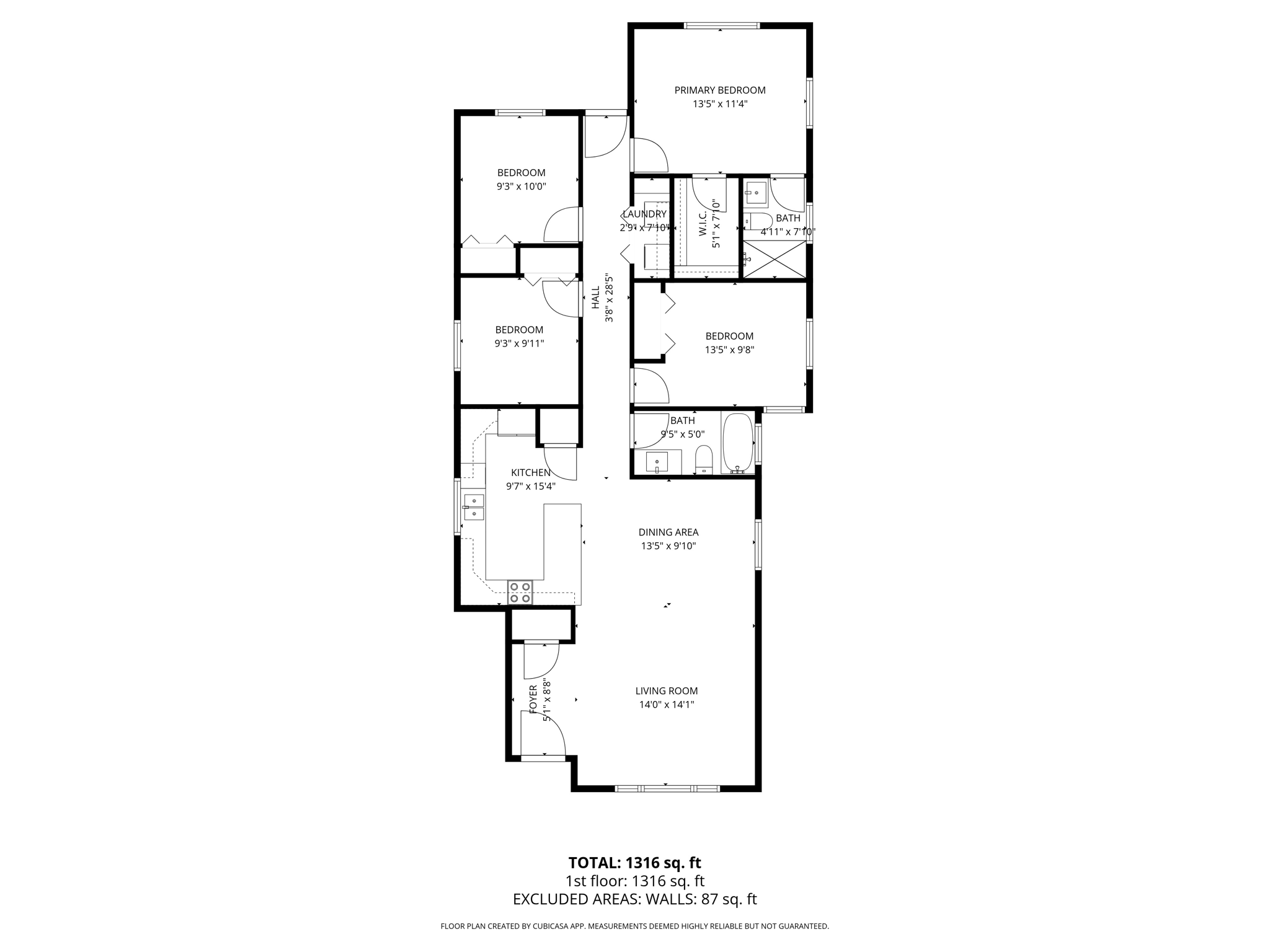 Floorplan #1 Main House