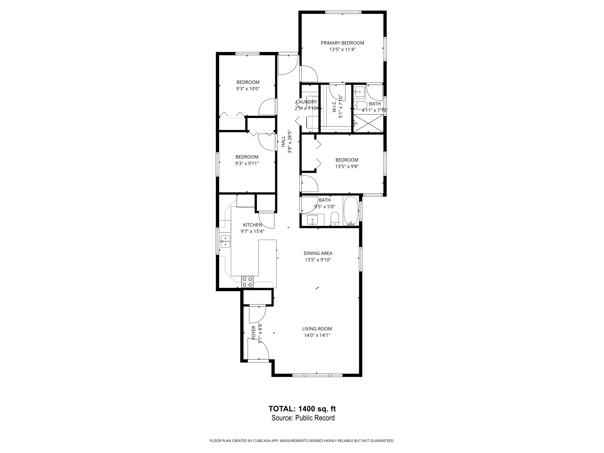 Floorplan #1 Main House