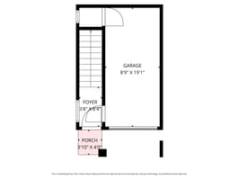 1st Floor Dimensions