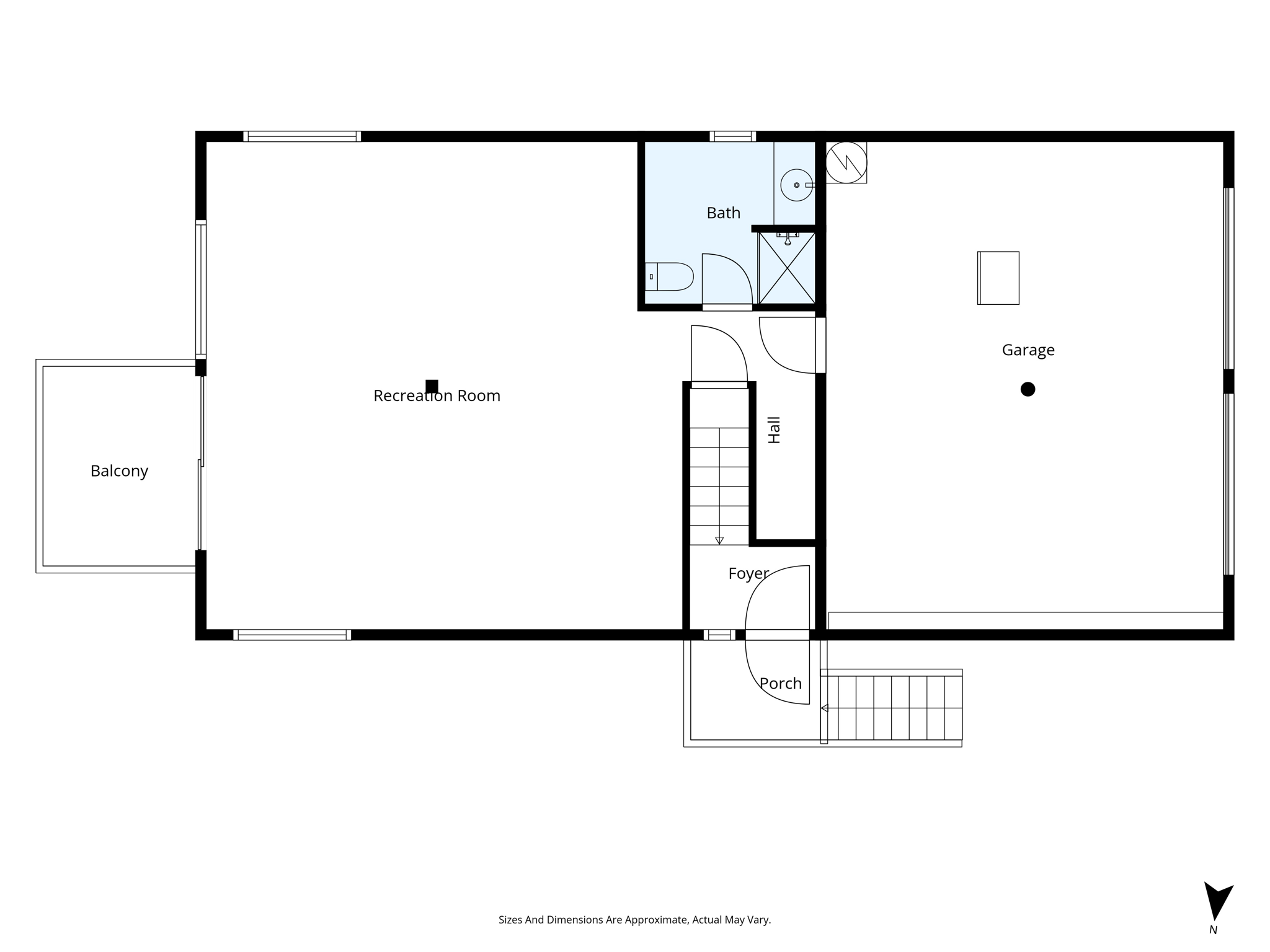 Lower Floor No Dimensions