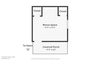 Detached Bonus Room