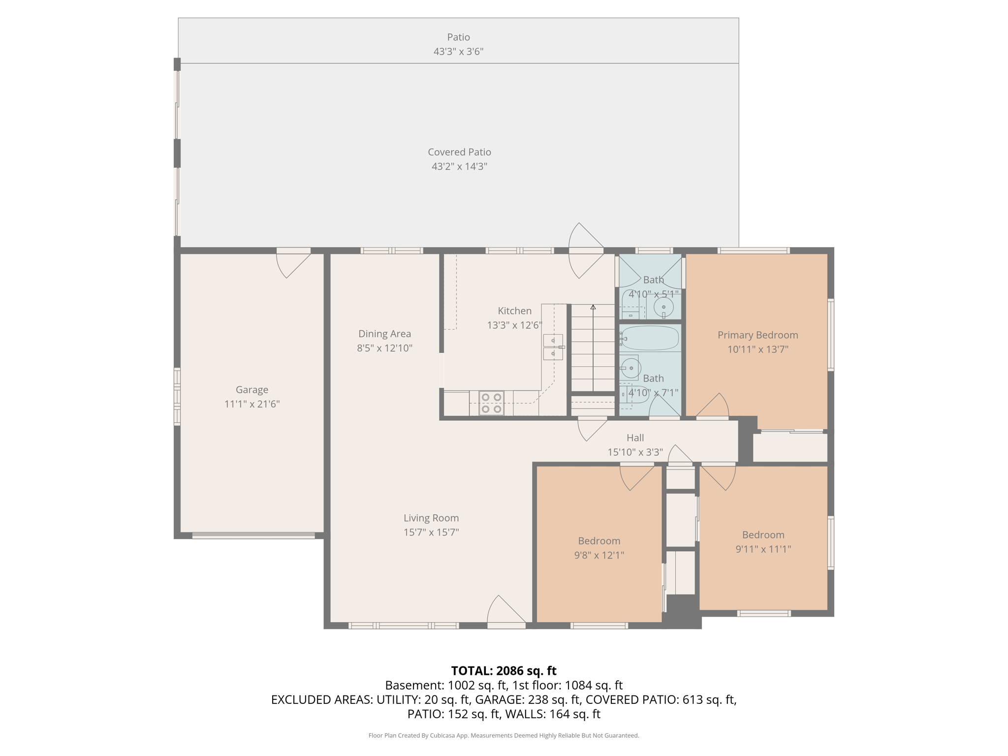 main floor w dimensions
