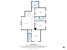 2nd Floor Dimensions