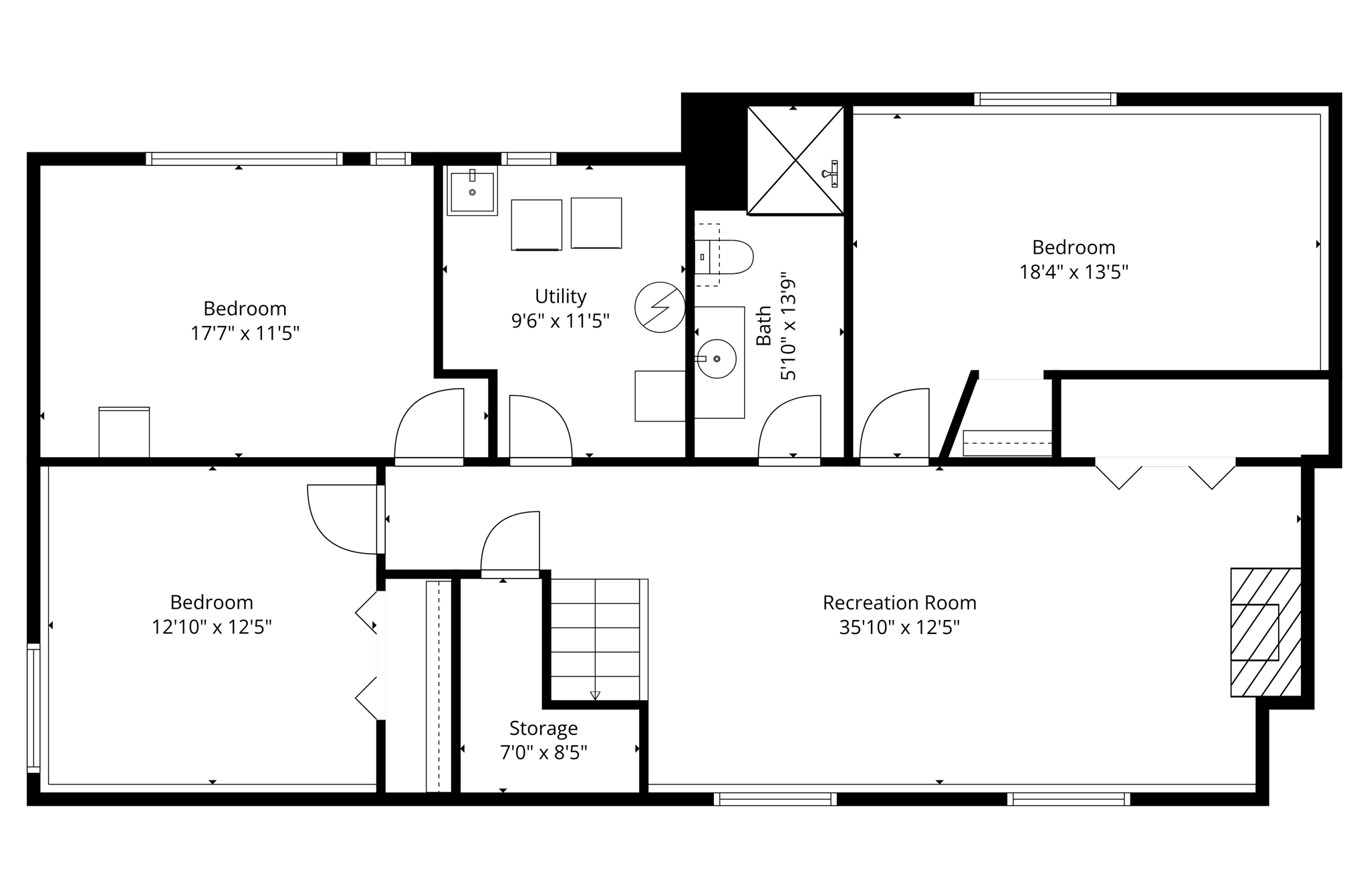 Lower Level No Totals