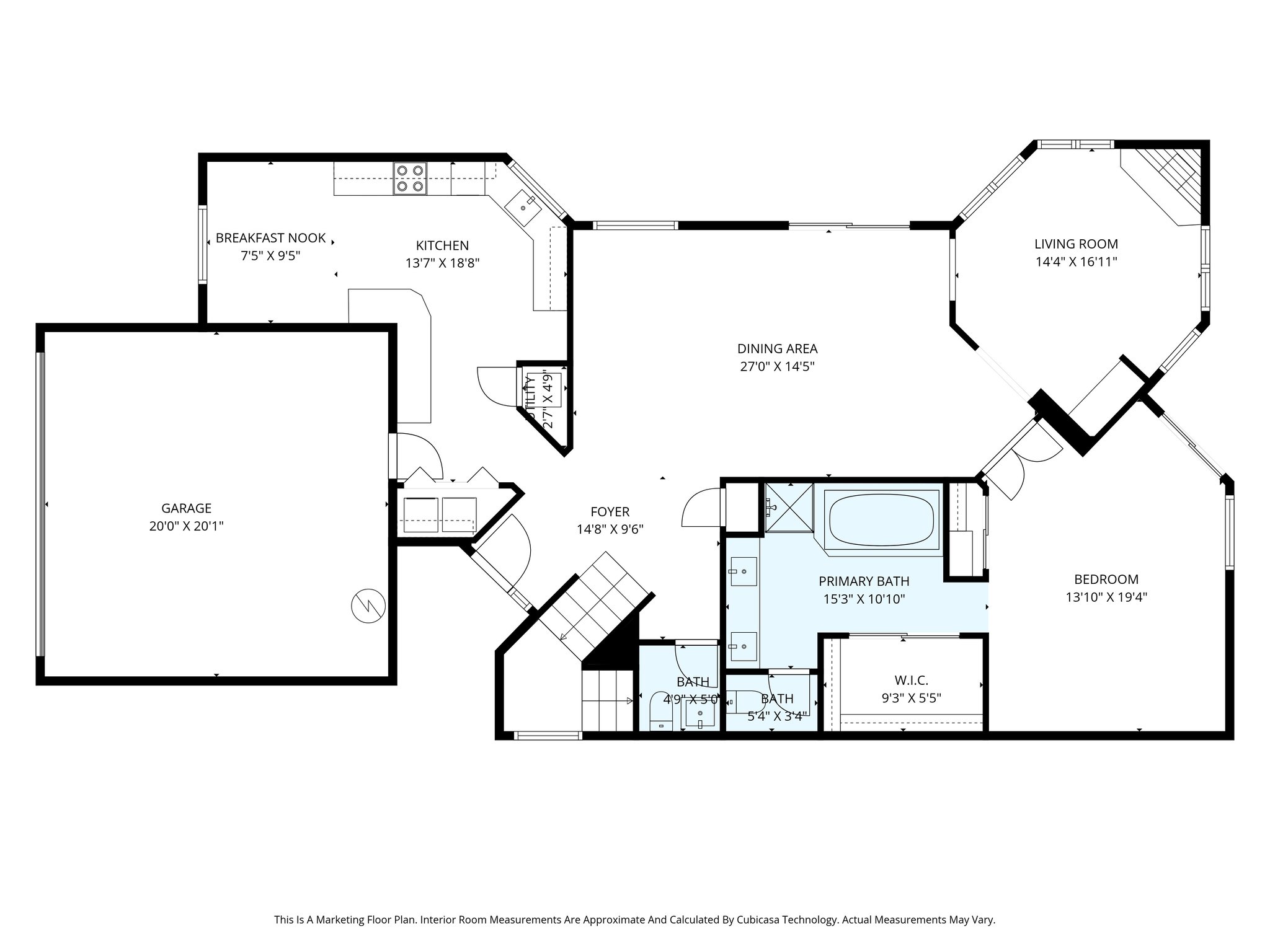 1st Floor Dimensions