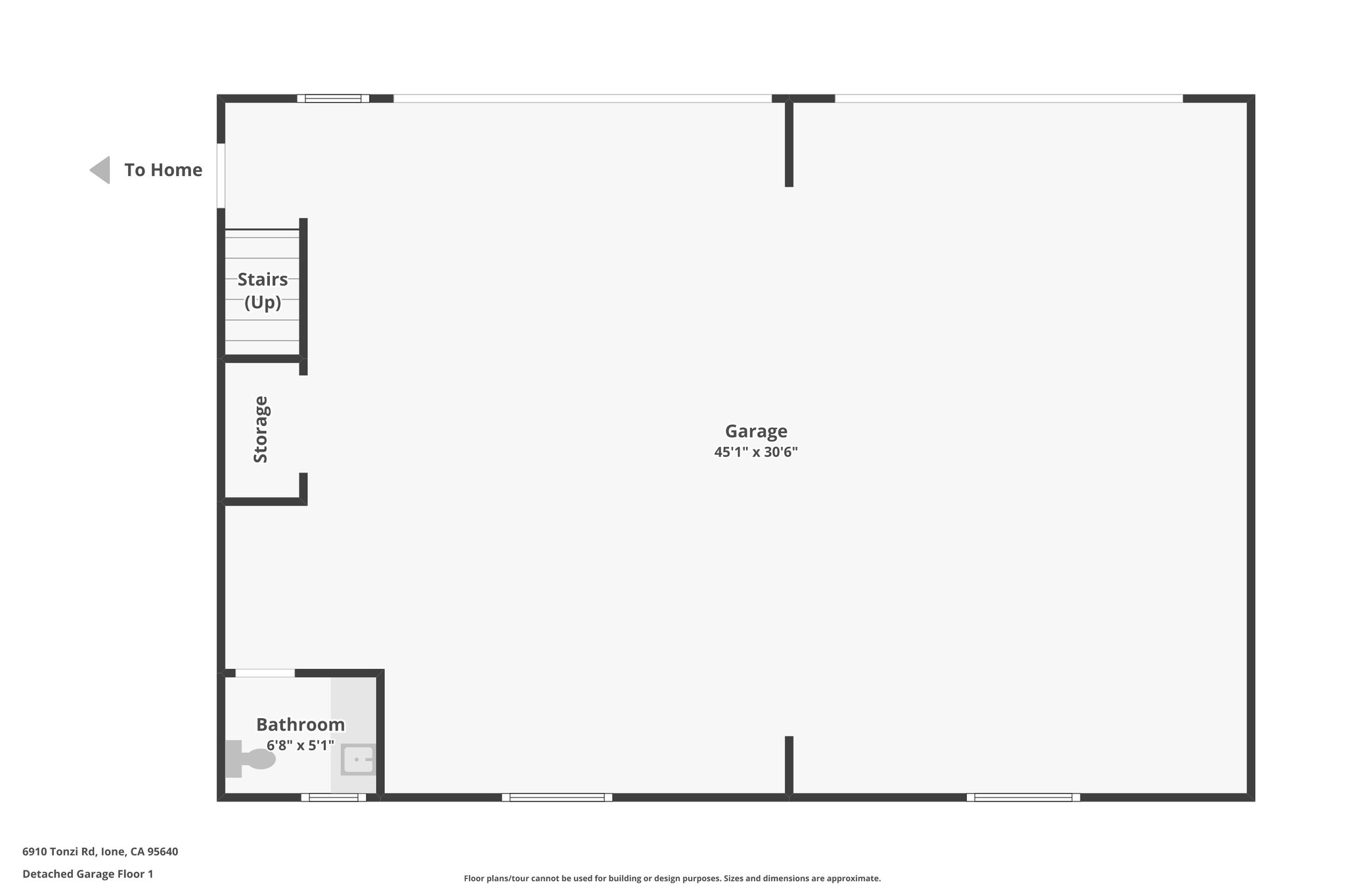 Detached Garage Floor 1