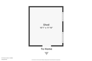 Detached Shed