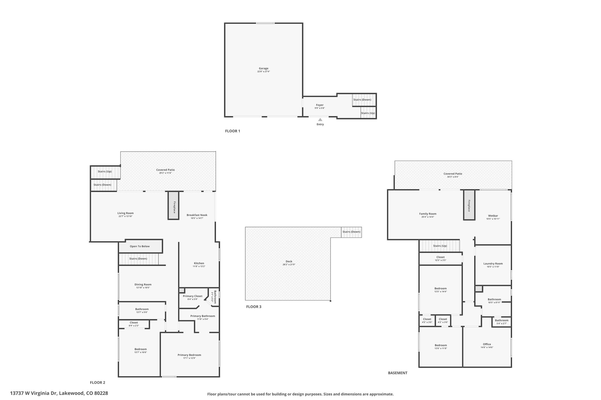 Combined Floor Plans