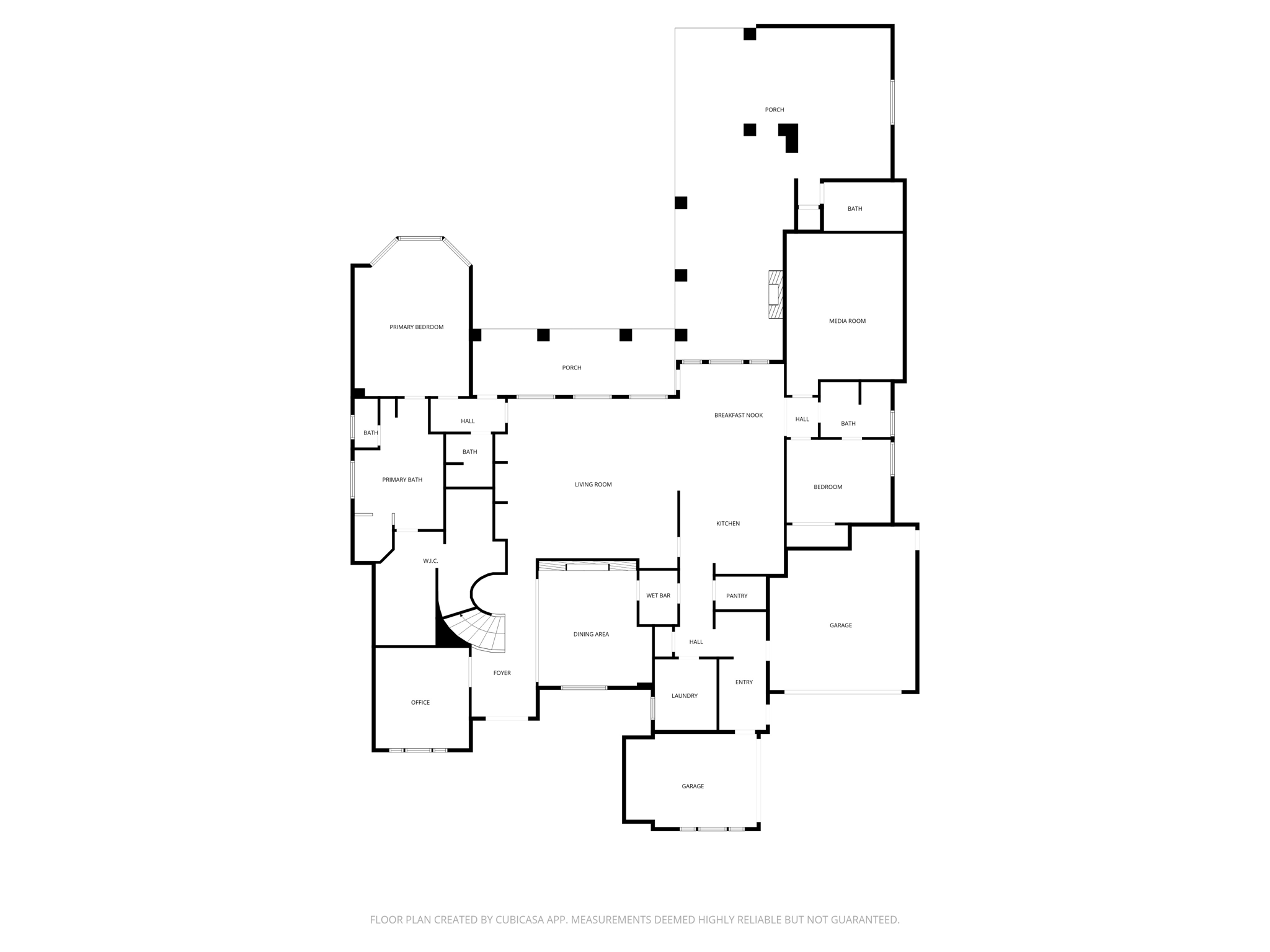 First Floor without Dimensions