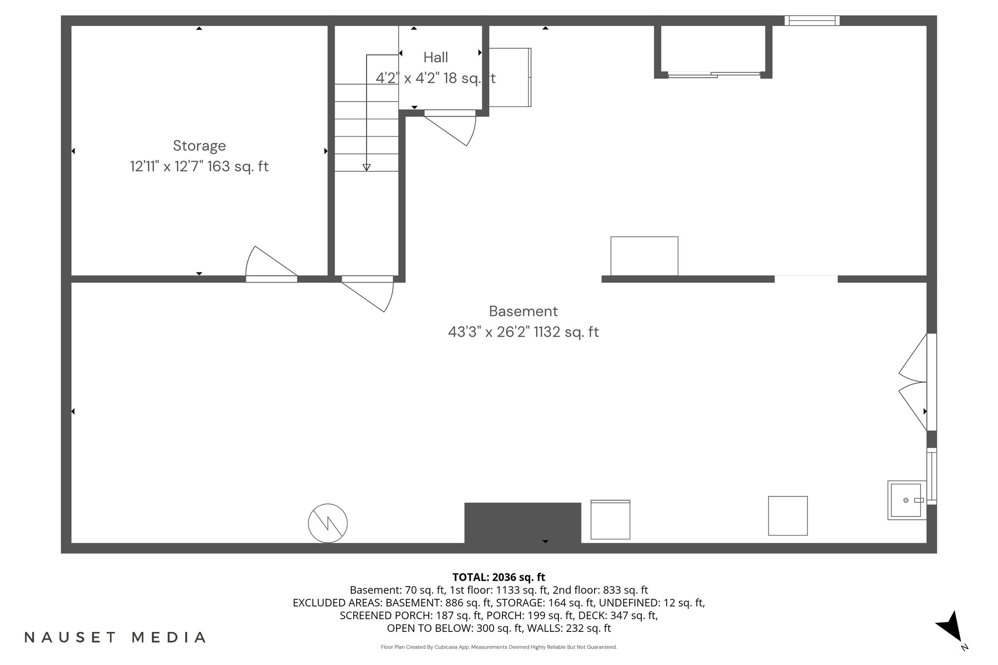Lower Level - Main House