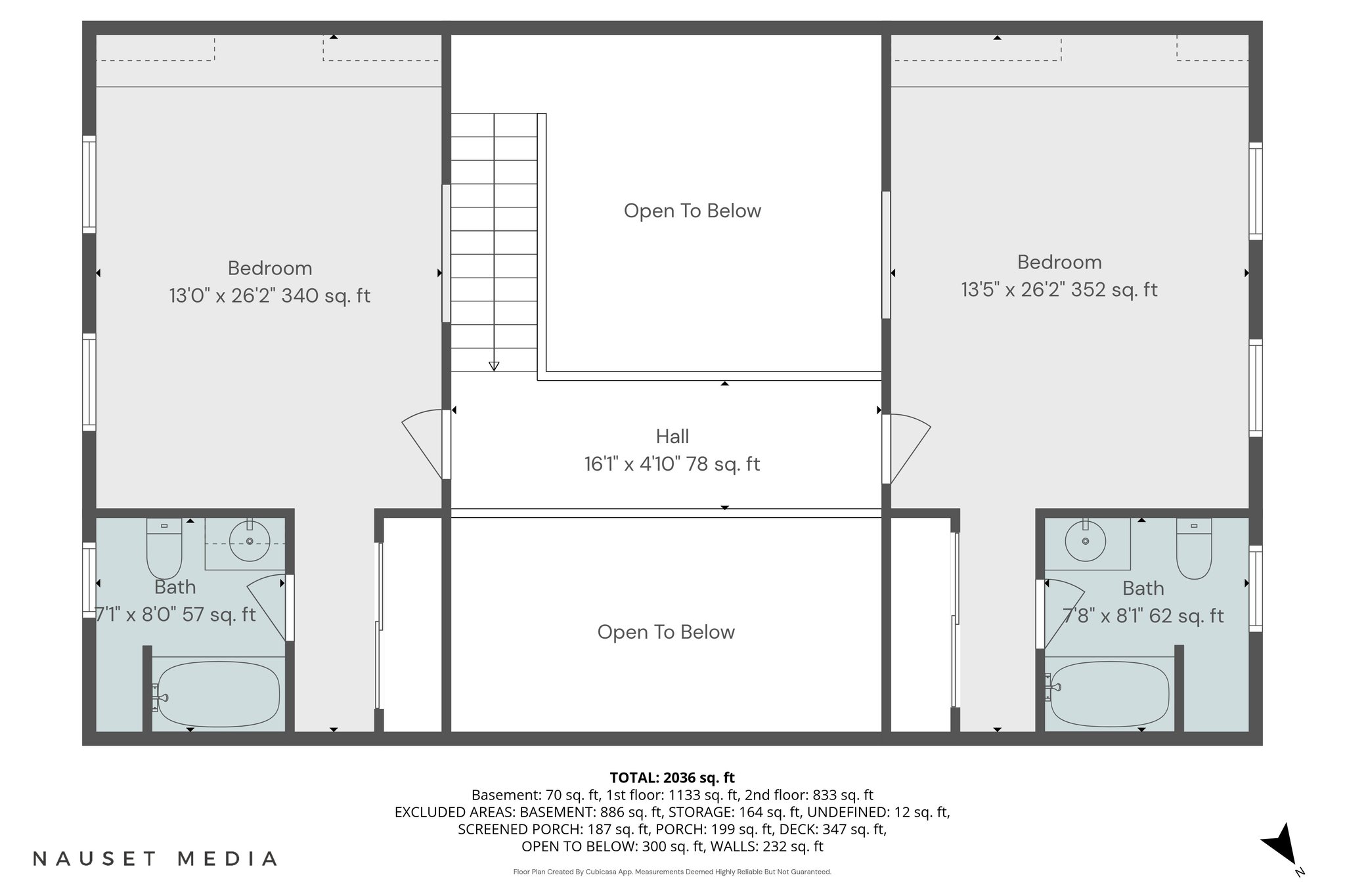 Second Floor - Main House