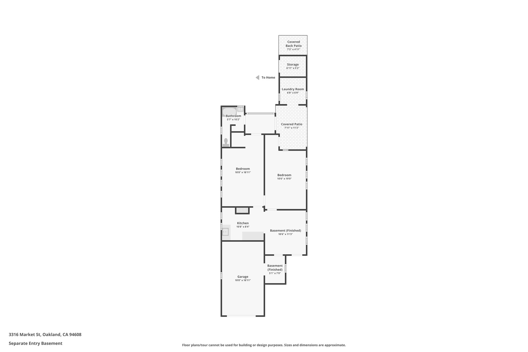 Separate Entry Basement