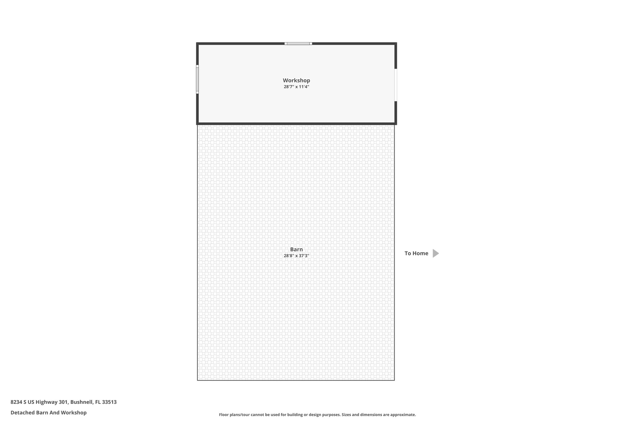 Detached Barn And Workshop