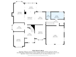1st Floor - With Dimensions