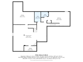 Basement - With Dimensions