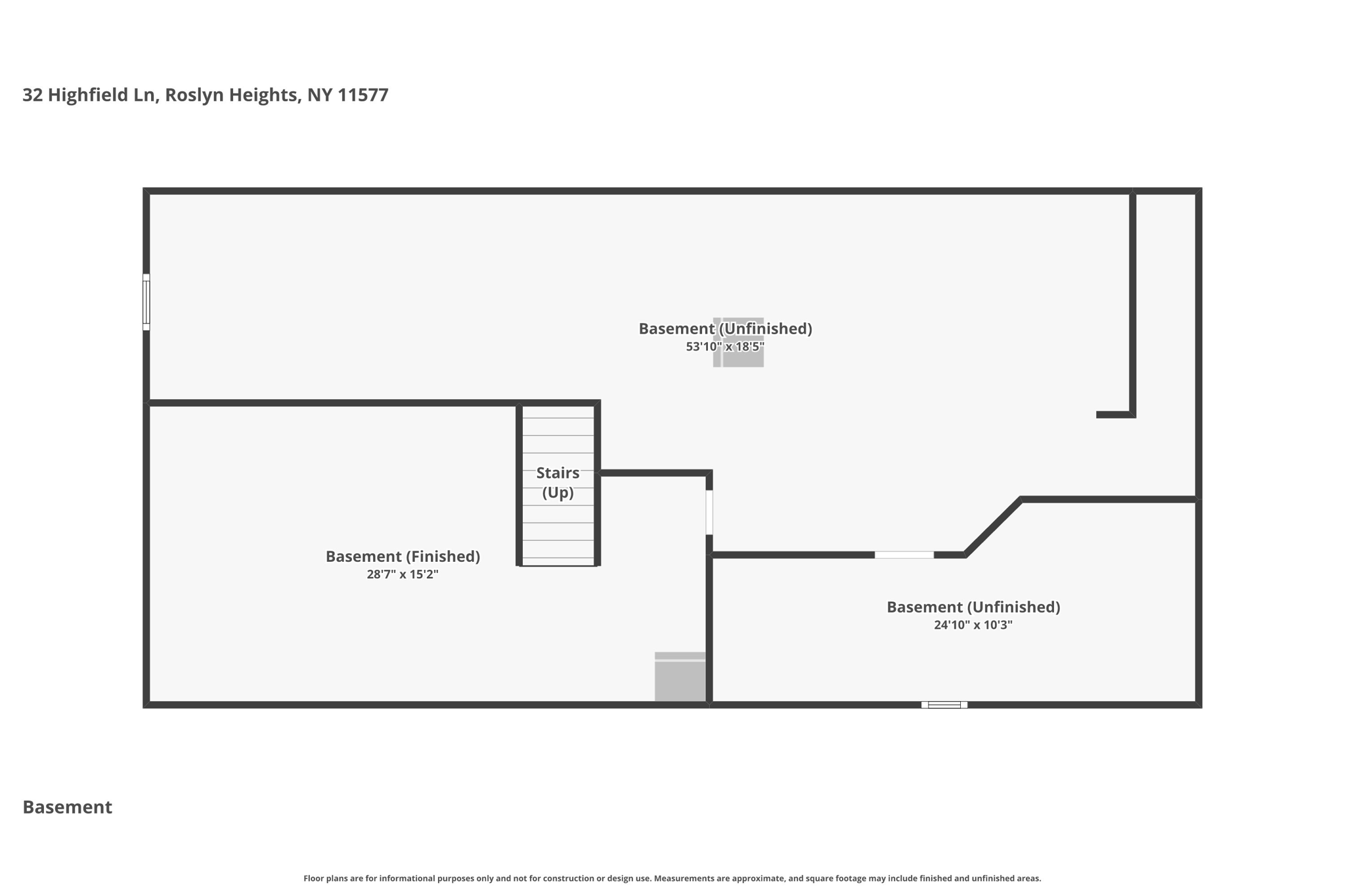 Basement Floorplan