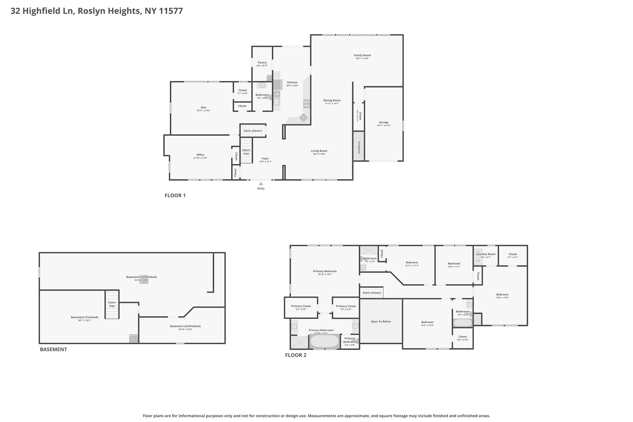 Combined Floorplan