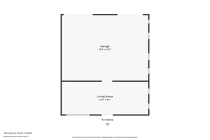 Detached Guest House Floor 1