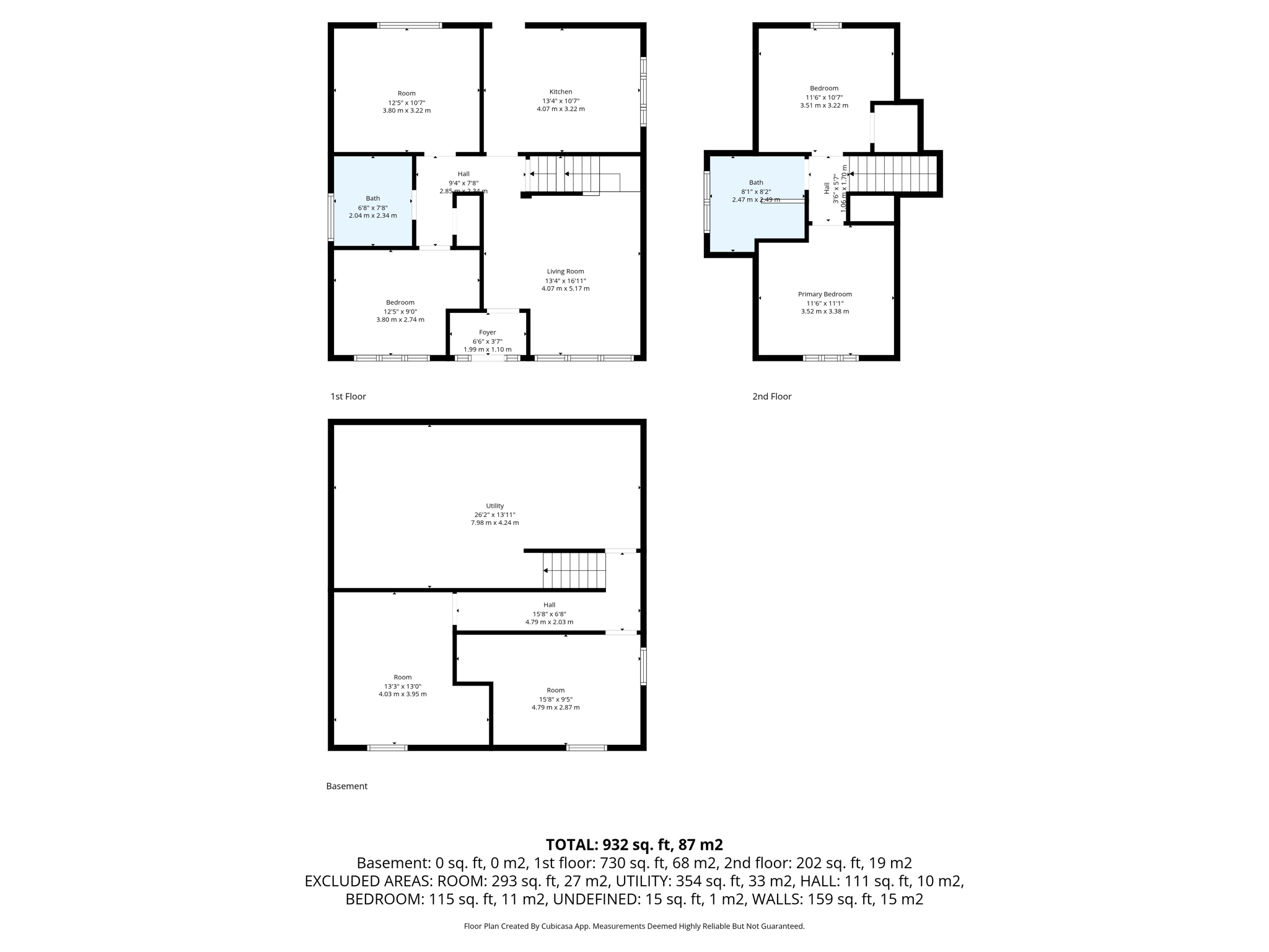 All Floor - With Dimensions