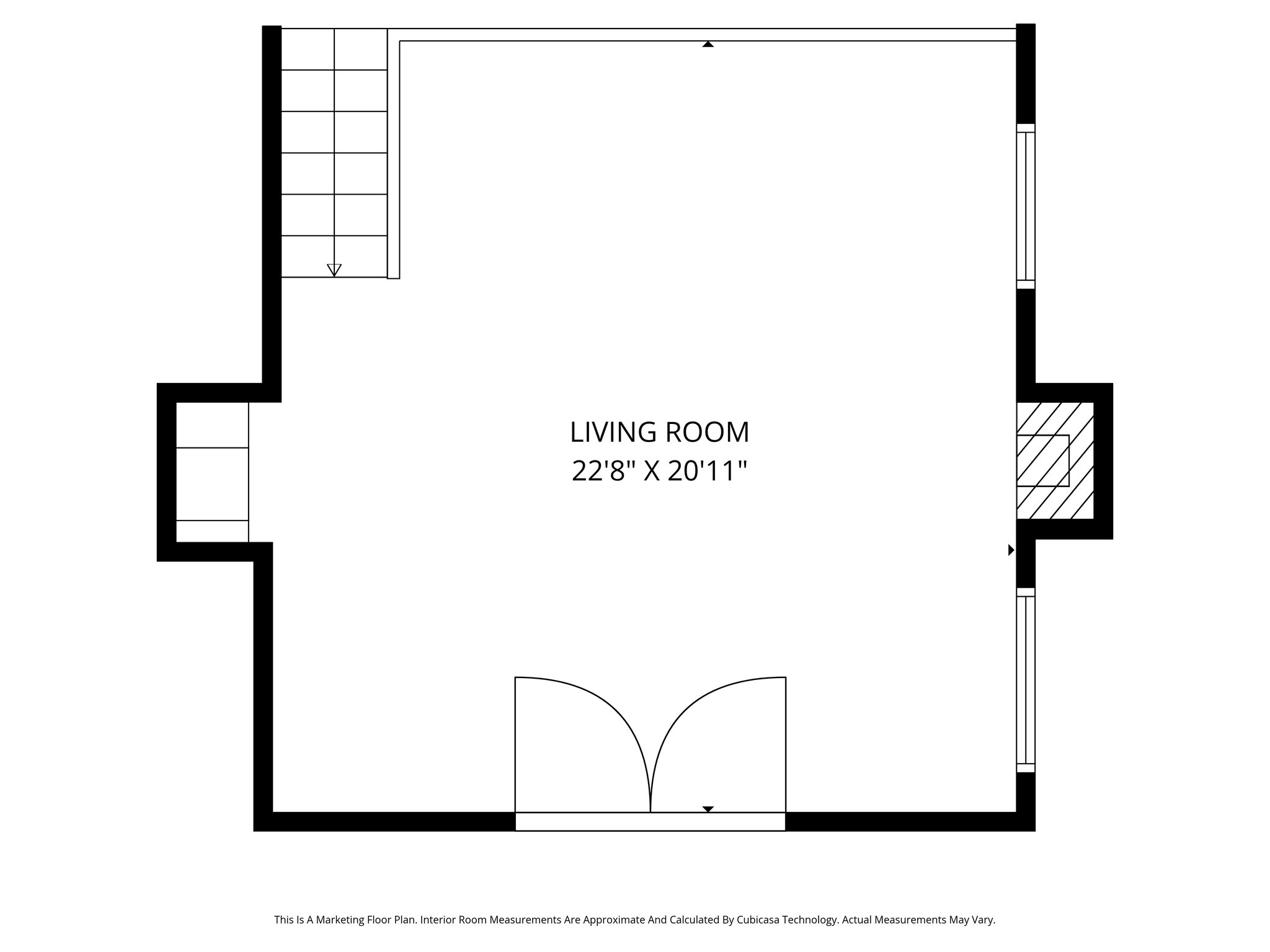 2nd Floor Dimensions