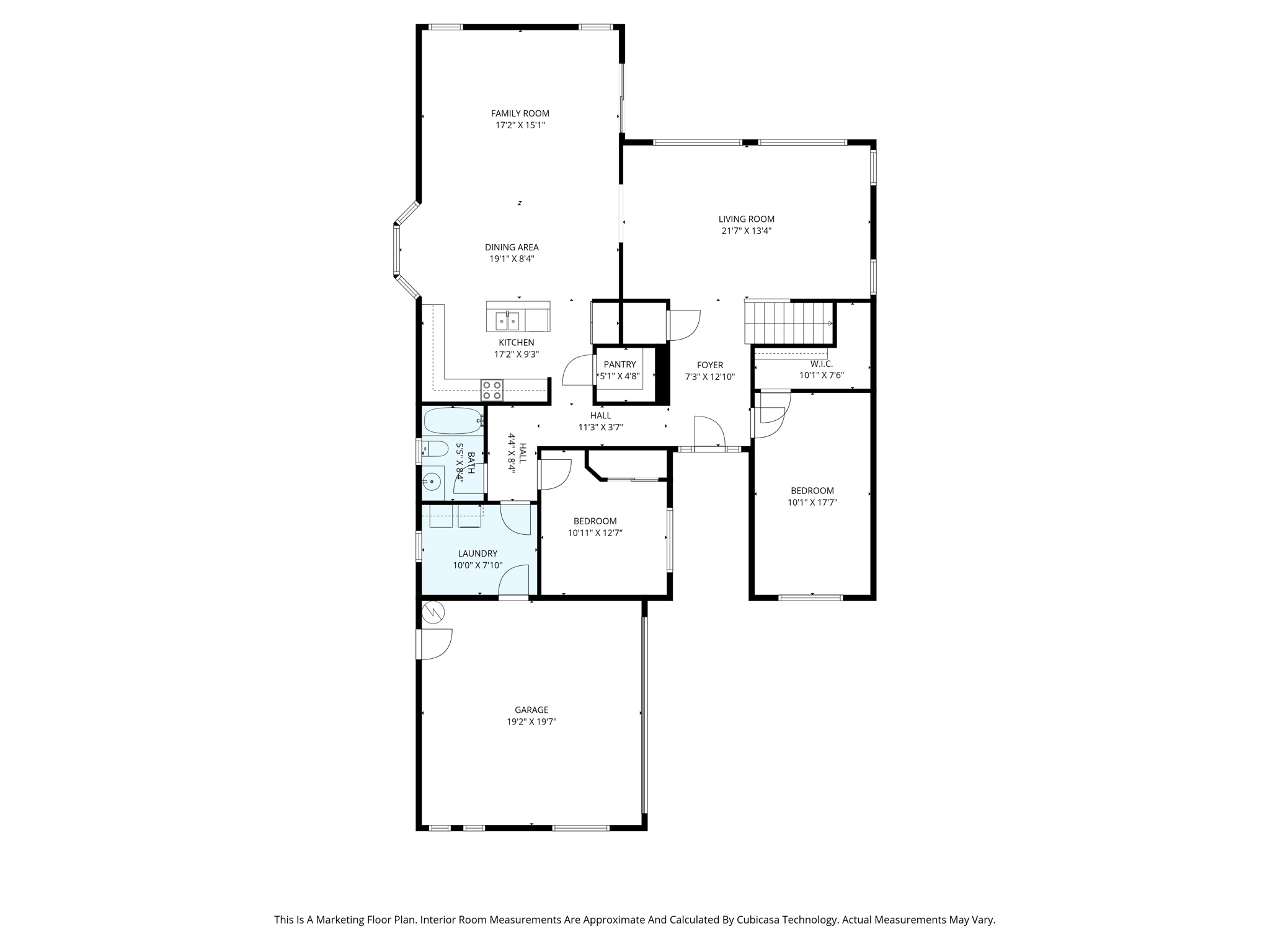 1st Floor Dimensions