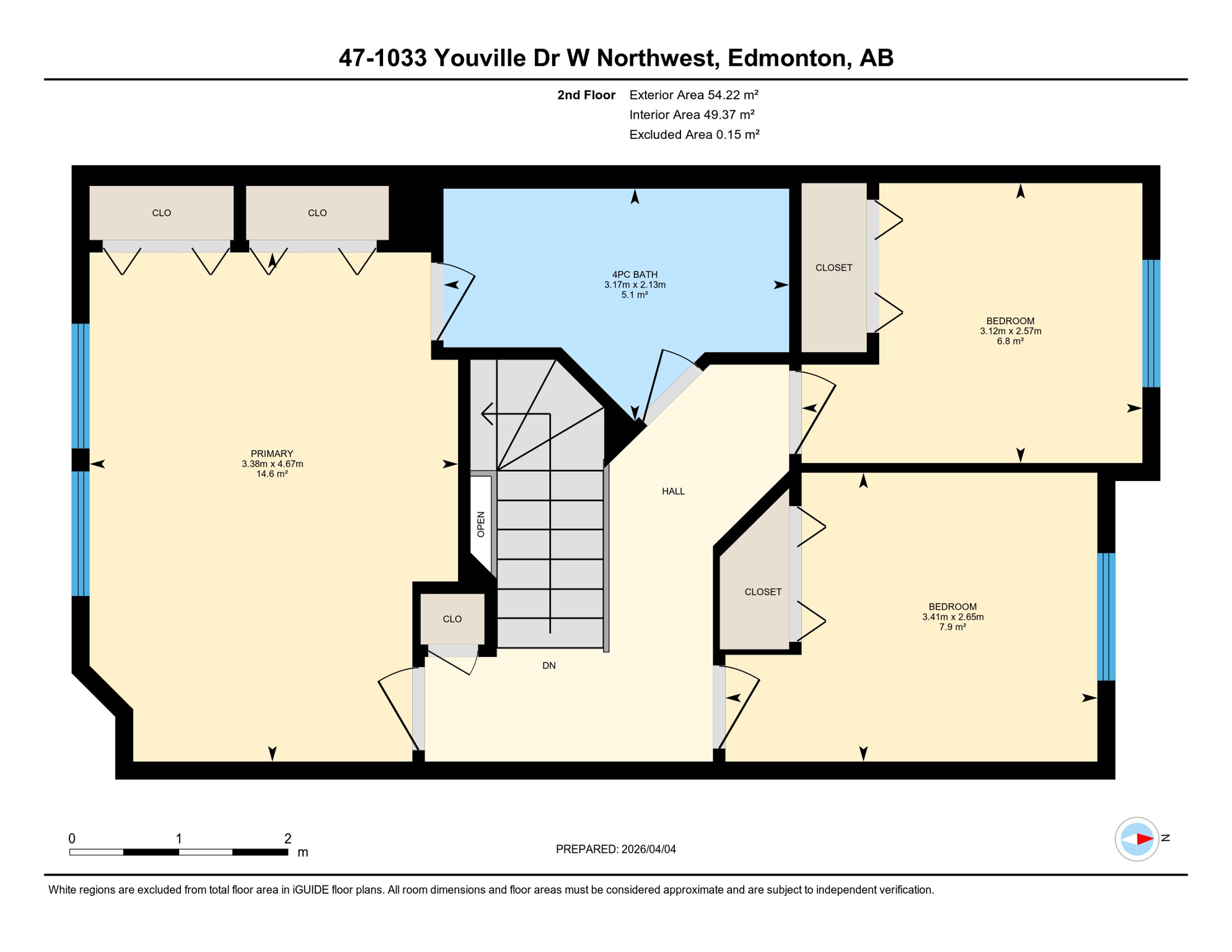 VX - (Metric) Schematic Floor Plan - (2)