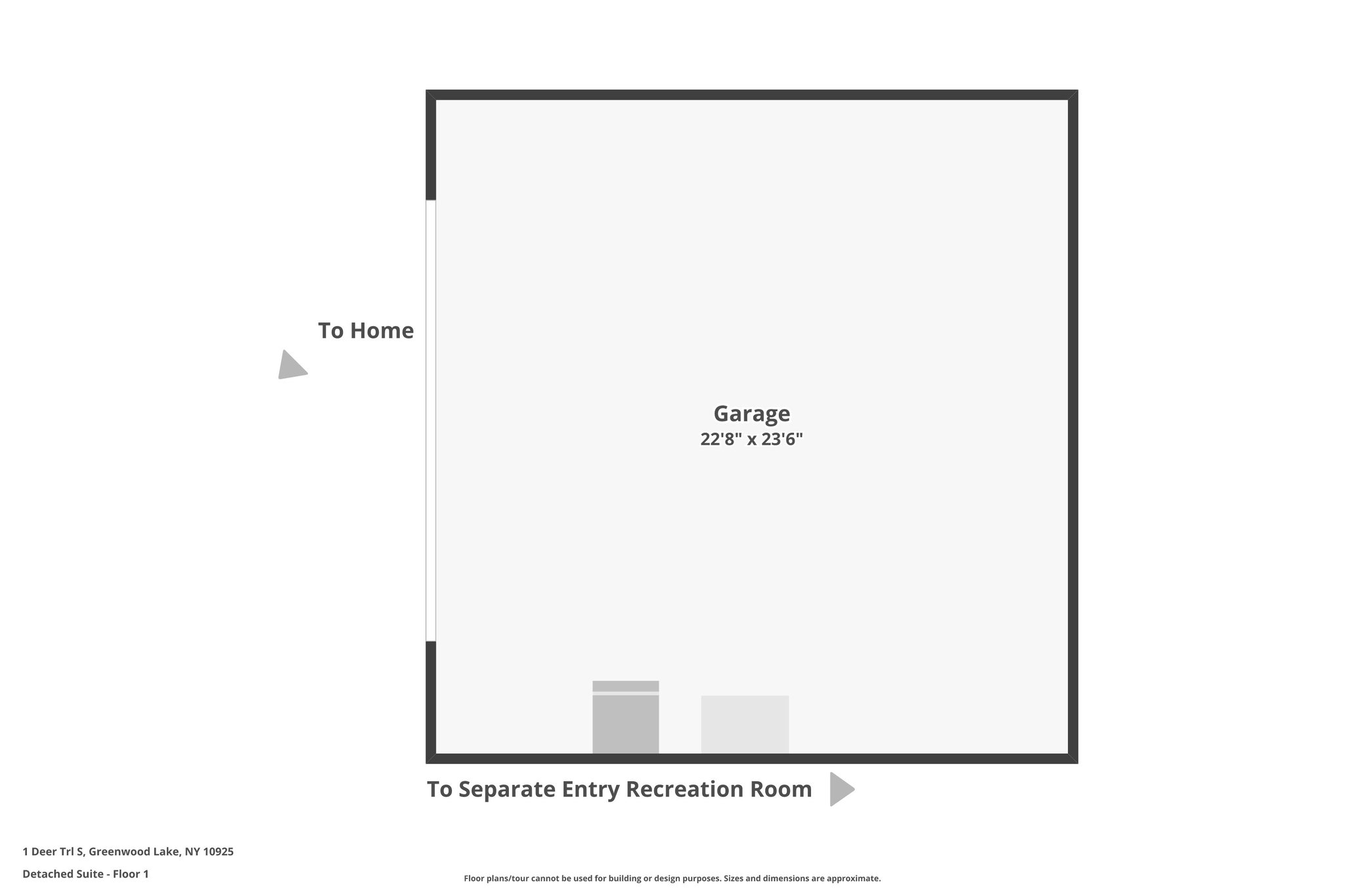 Detached Suite - Floor 1