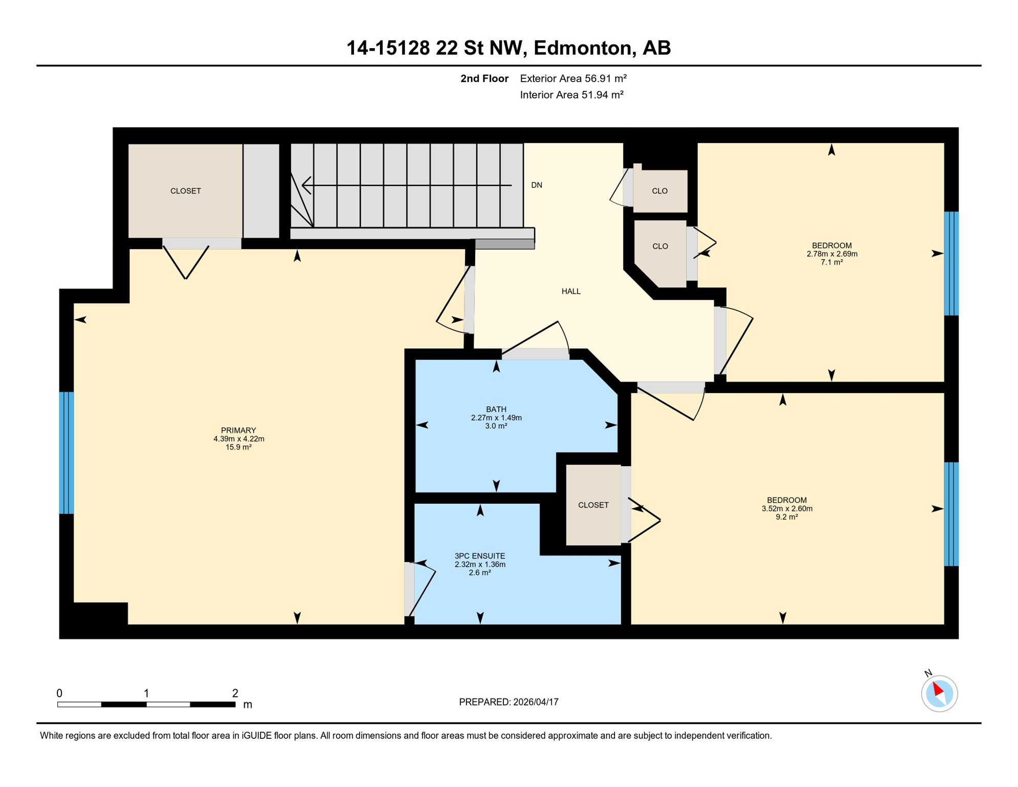 VX - (Metric) Schematic Floor Plan - (2)