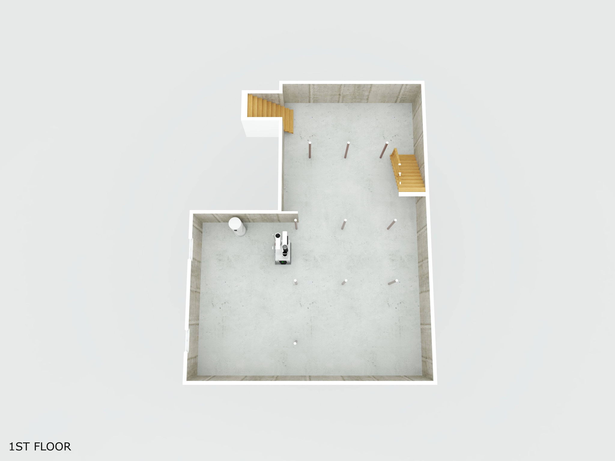 Lower Level (3D Floor Plan)