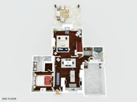 First Floor (3D Floor Plan)