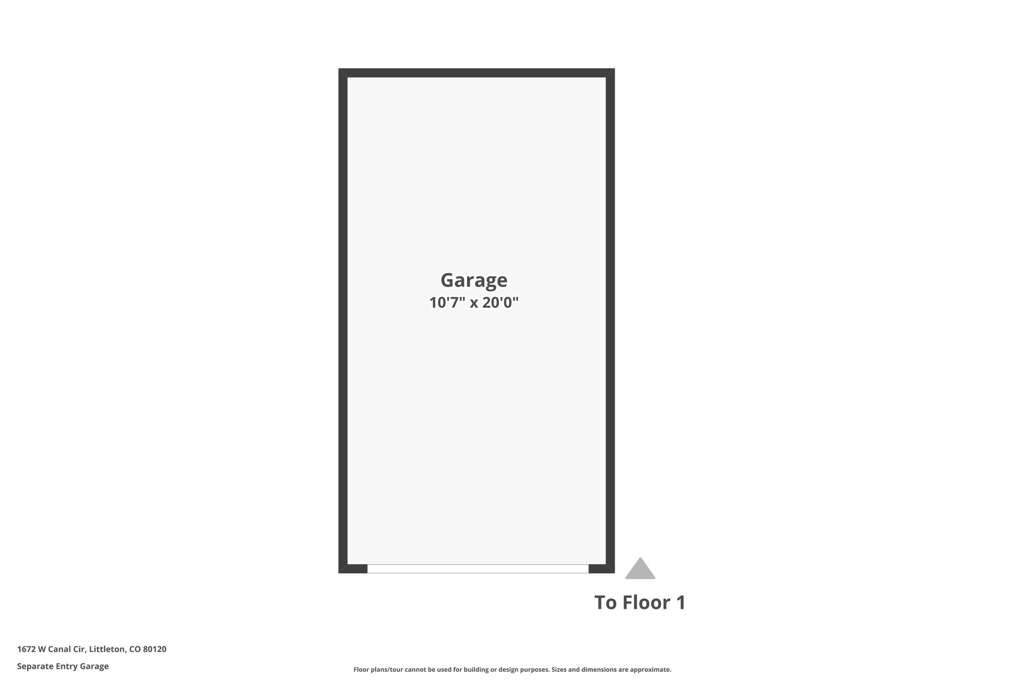 Separate Entry Garage
