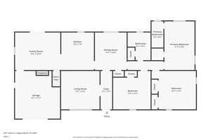 A flowing floor plan