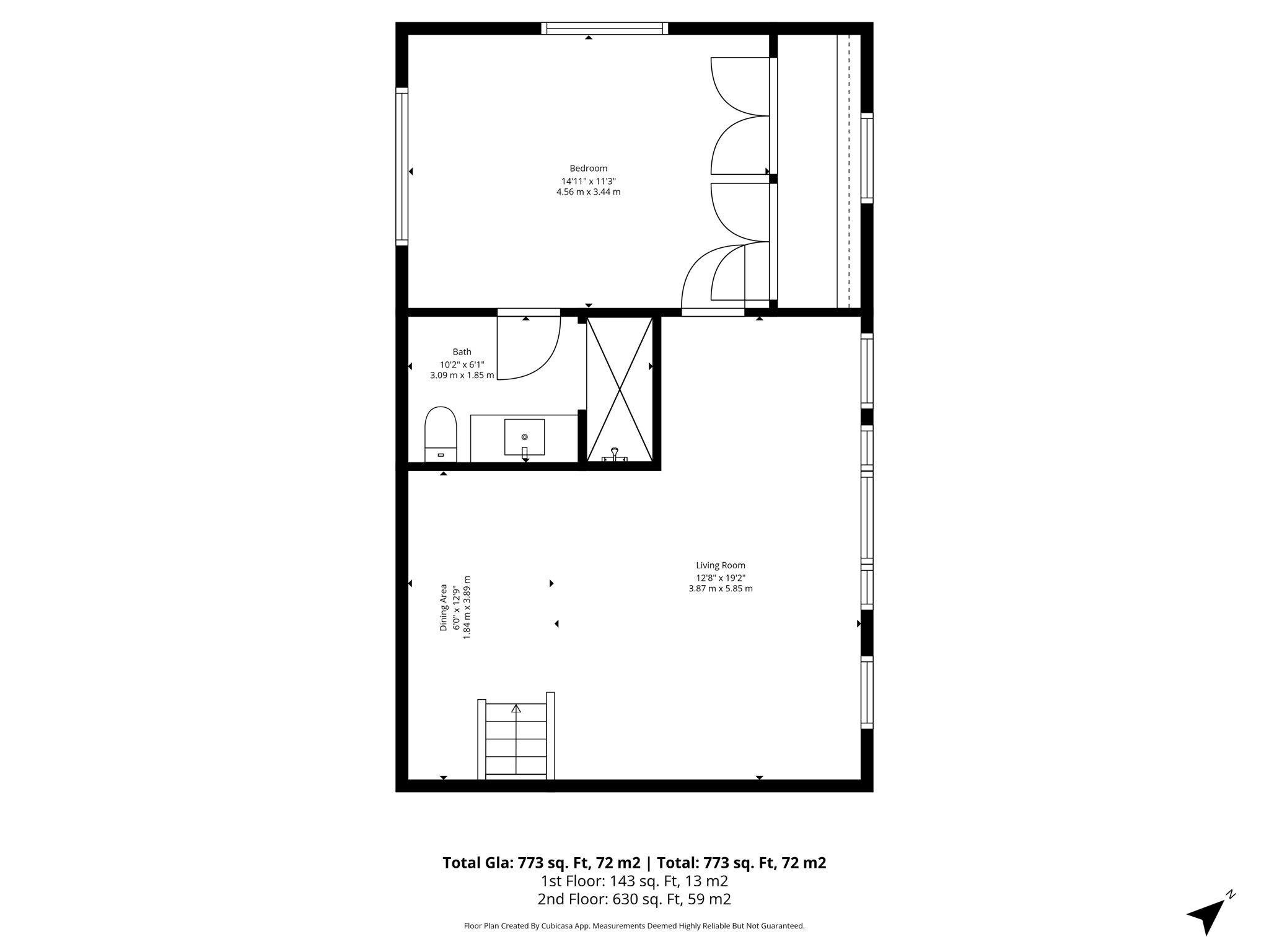 Rental Unit Main Floor