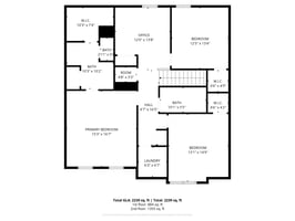 Second Level Floor Plan