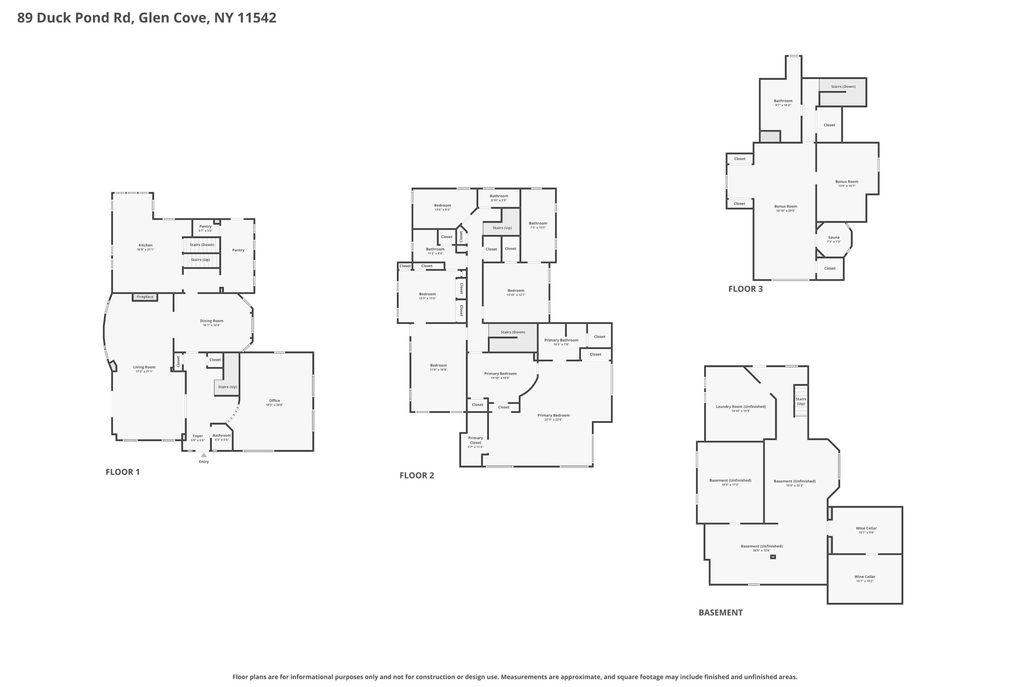 Combined Floorplan