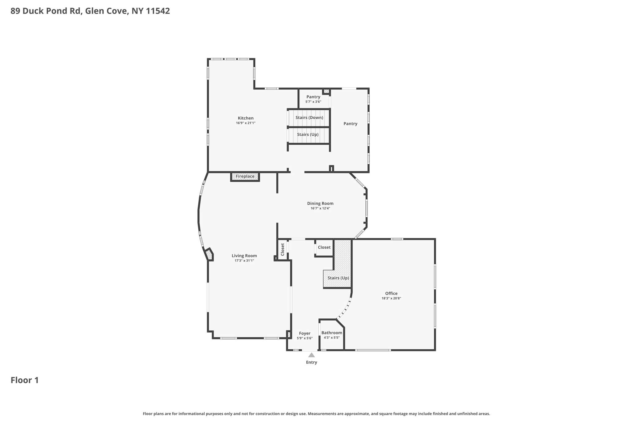 Floor 1 Floorplan