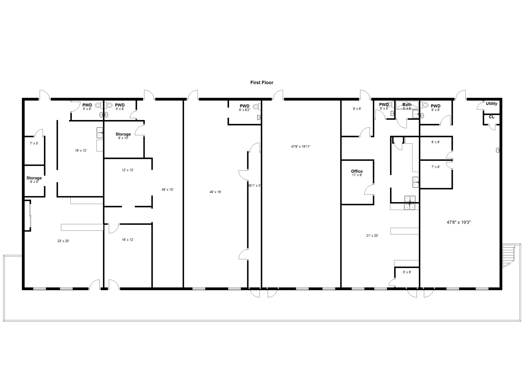 Building 2, First Floor