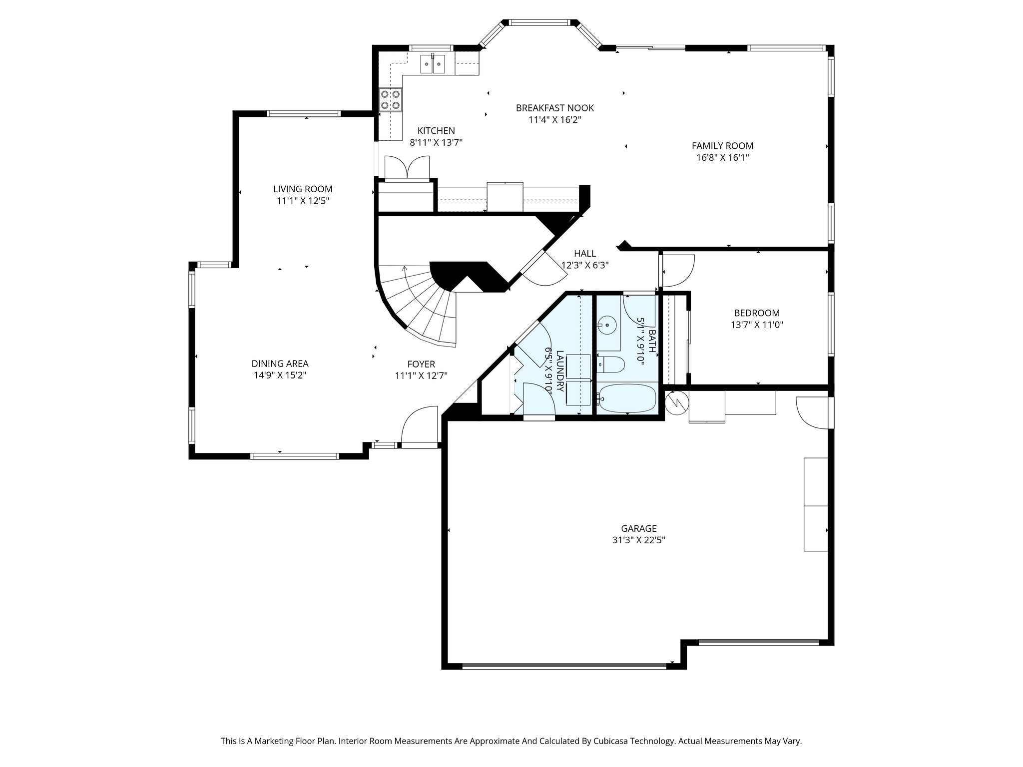 1st Floor Dimensions