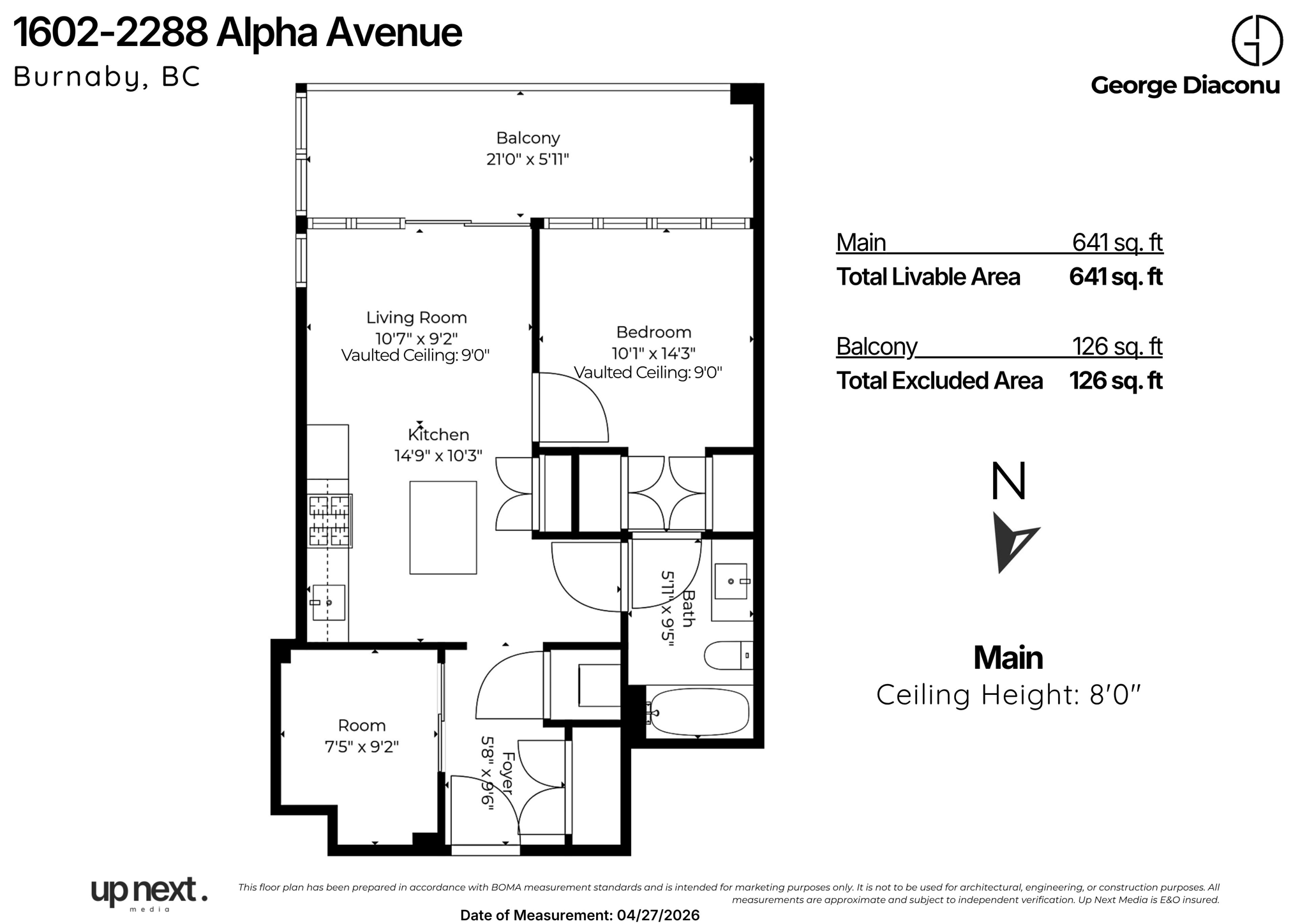 1602-2288 Alpha Avenue